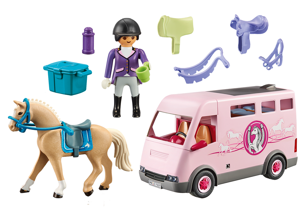 Playmobil Country: Transporte De Caballo 71237