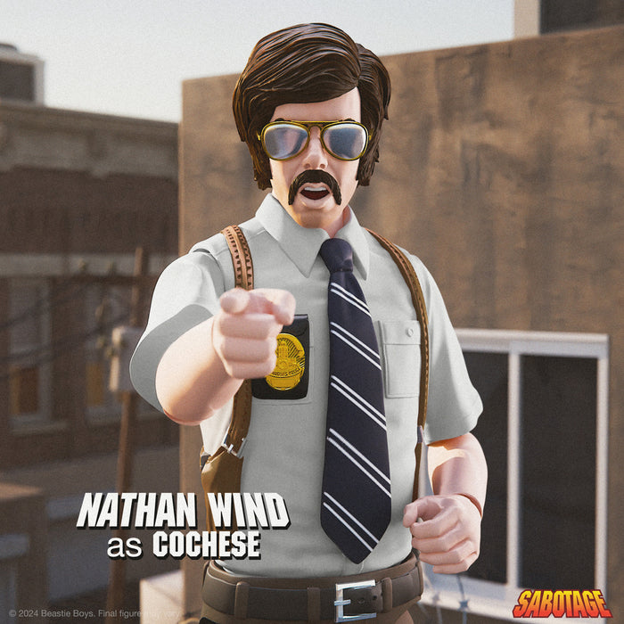 Super7 Ultimates: Beastie Boys Sabotage - Nathan Wind Como Cochese