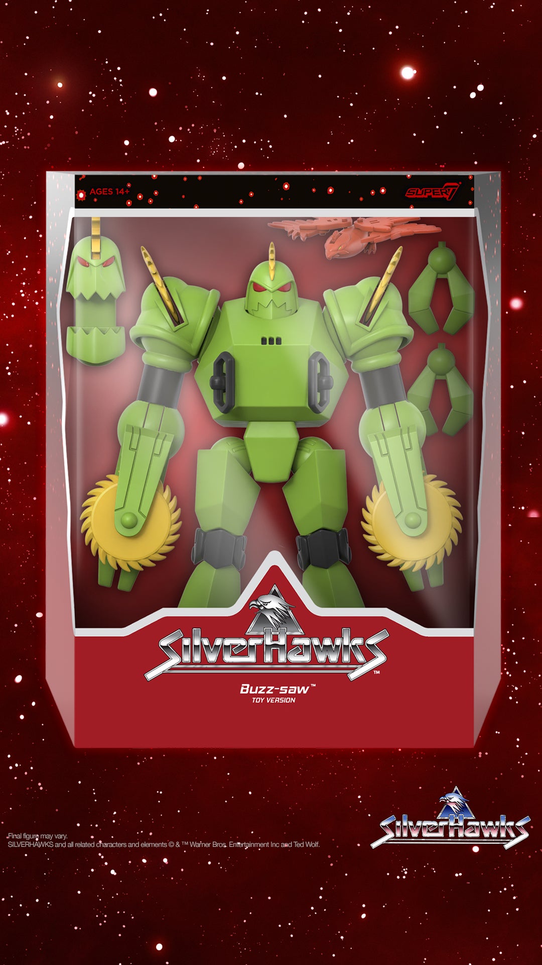 Super7 Ultimates: Halcones Galacticos - BarOn Sierra Toy Version