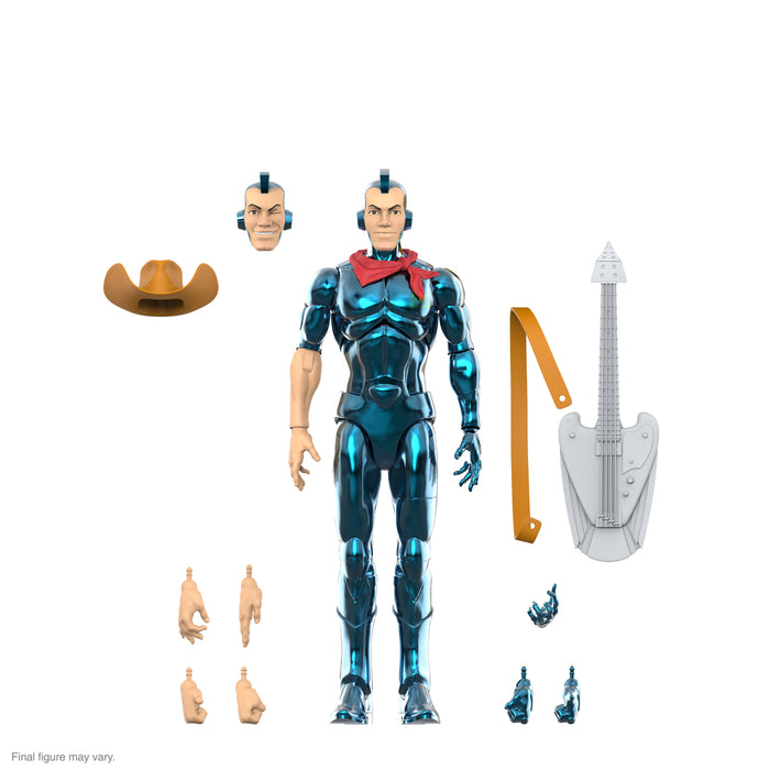 Super7 Ultimates: Halcones Galacticos -  Vaquero Toy Version Vac Metal