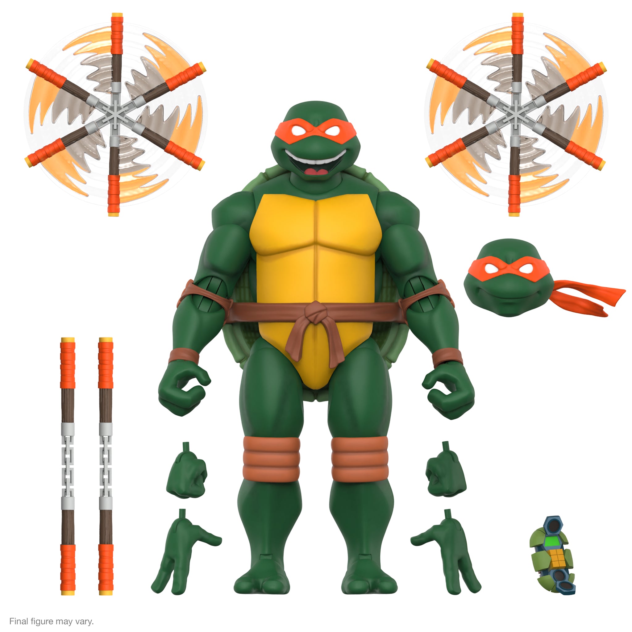 Super7 Ultimates: TMNT Tortugas Ninja - Miguel Angel