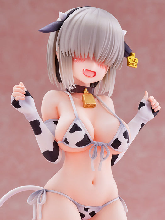 Wave Scale Figure Dreamtech: Uzaki Chan Wants To Hang Out - Yanagi Uzaki Cow Pattern Bikini  Dt-195 Escala 1/7