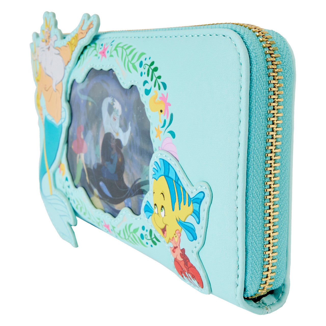 Loungefly X Disney: La Sirenita - Cartera Lenticular