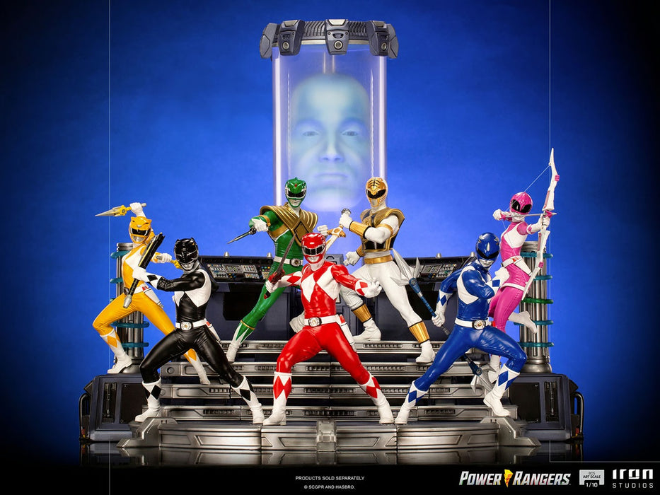 IRON Studios: Power Rangers - Red Ranger Escala de Arte 1/10