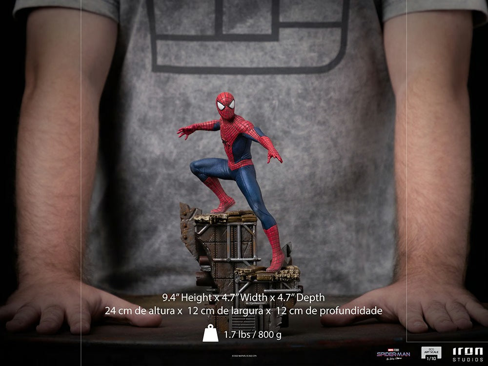 IRON Studios: Marvel Spiderman No Way Home - Spiderman Andrew Garfield BDS Escala de Arte 1/10