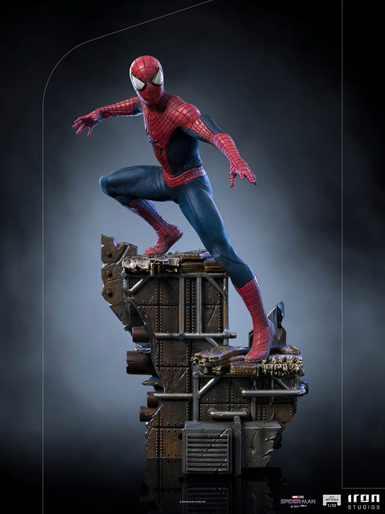 IRON Studios: Marvel Spiderman No Way Home - Spiderman Andrew Garfield BDS Escala de Arte 1/10