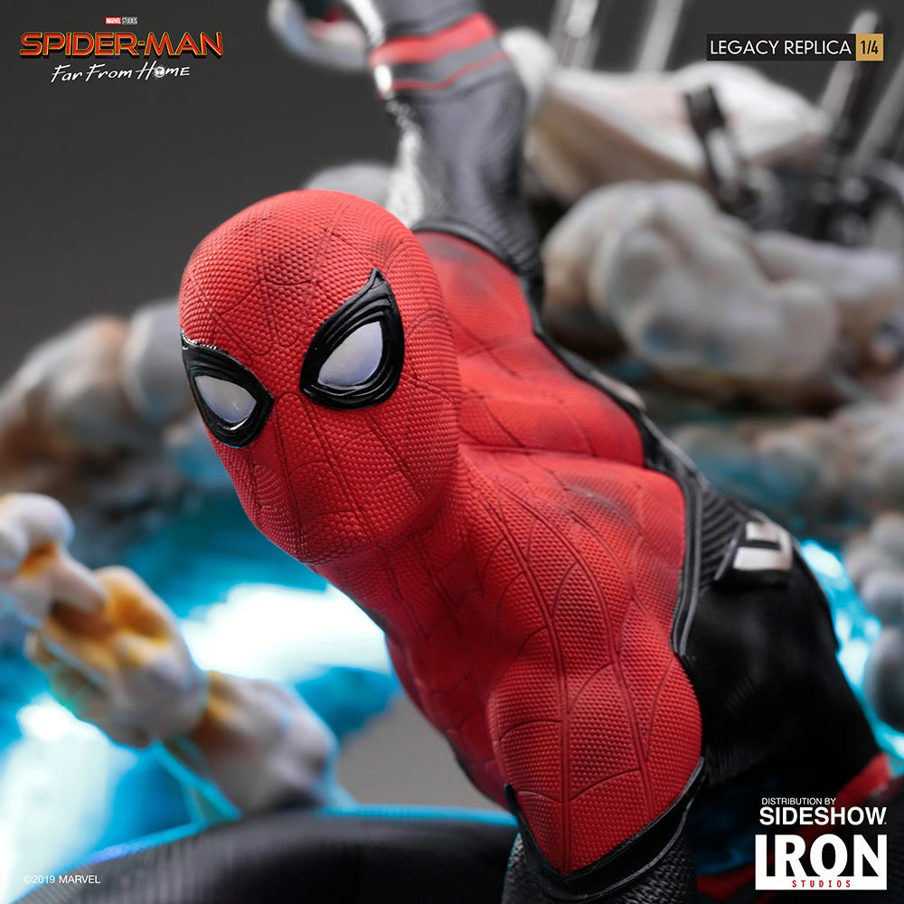 IRON Studios: Marvel Spider Man Lejos De Casa - Spider Man Legacy Escala 1/4