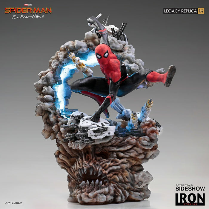 IRON Studios: Marvel Spider Man Lejos De Casa - Spider Man Legacy Escala 1/4