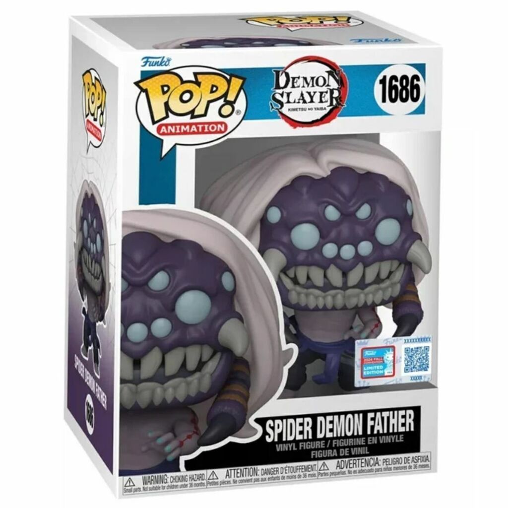 Funko Pop Animation: Demon Slayer - Demonio Araña Padre Exclusivo NYCC 2024