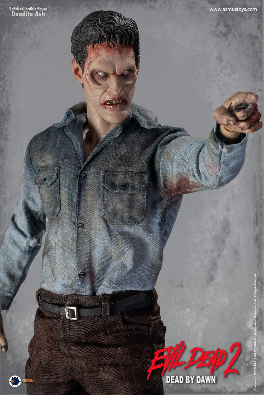 Asmus Collectible Toys: Evil Dead II - Deadite Ash Escala 1/6