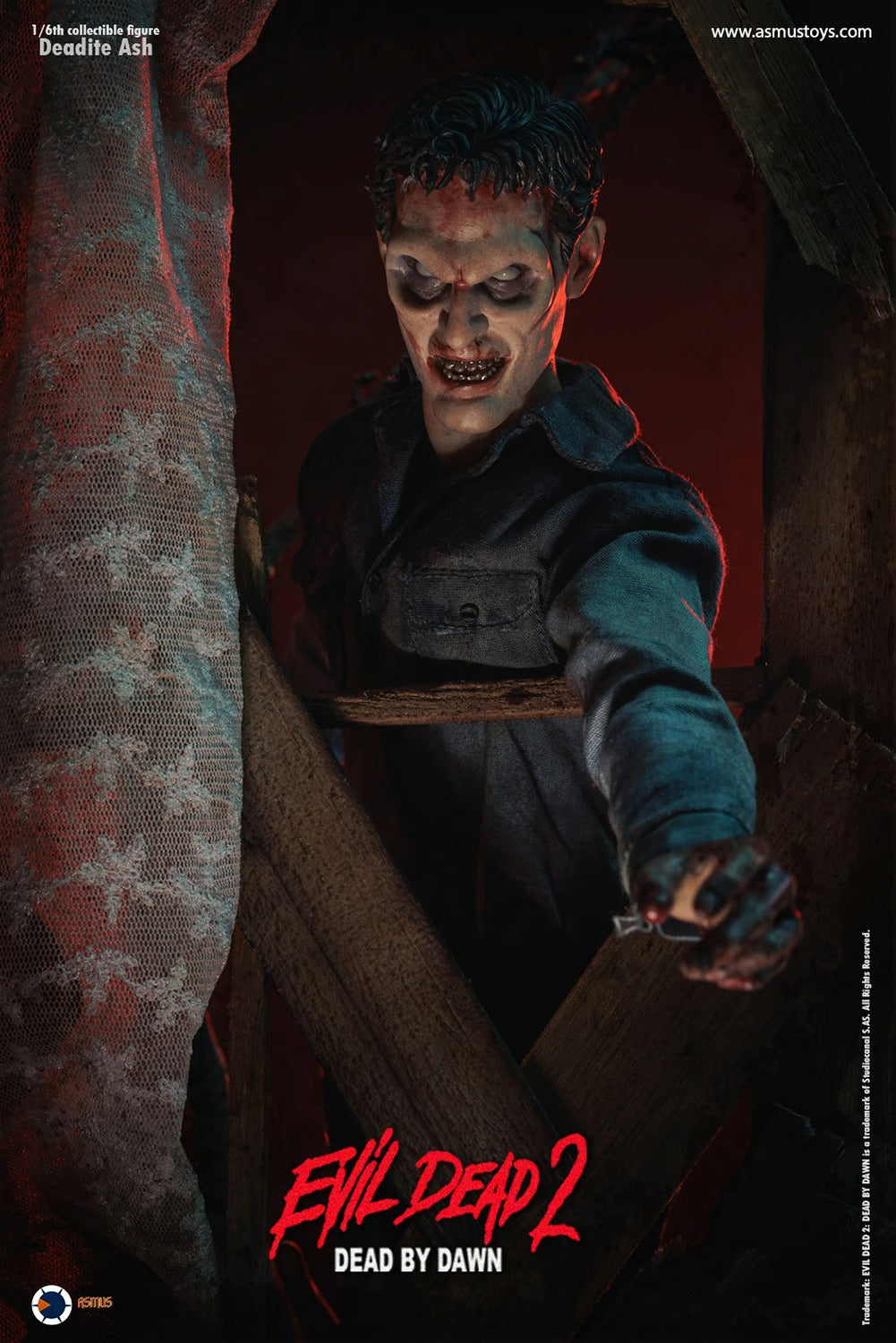 Asmus Collectible Toys: Evil Dead II - Deadite Ash Escala 1/6