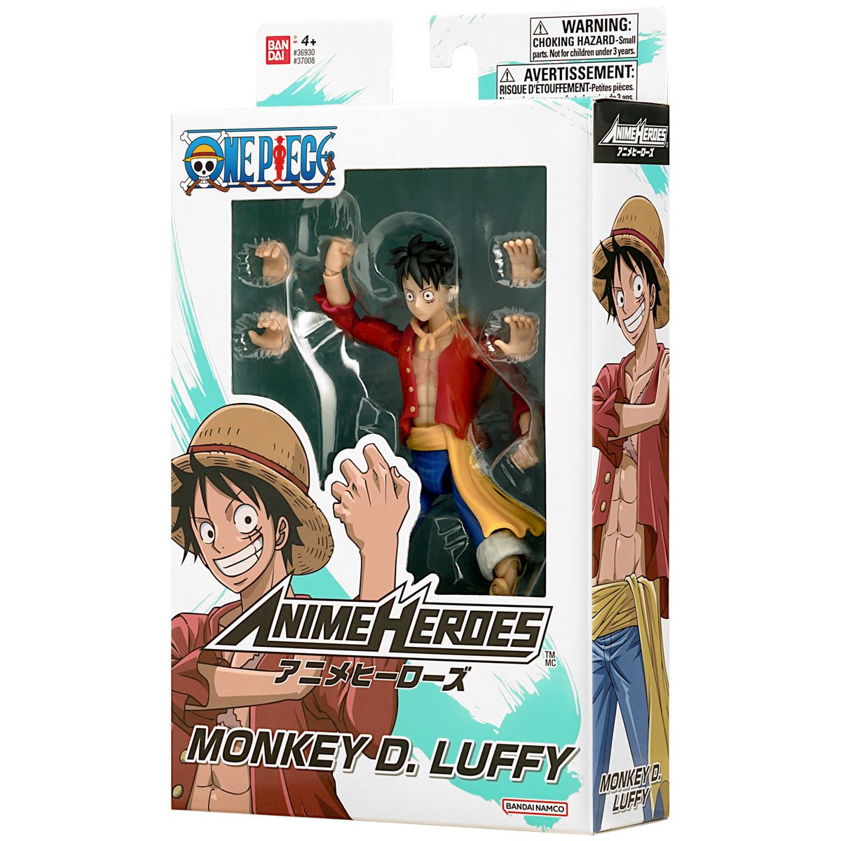 Bandai Anime Heroes: One Piece - Monkey D Luffy Version 2 Figura de Accion