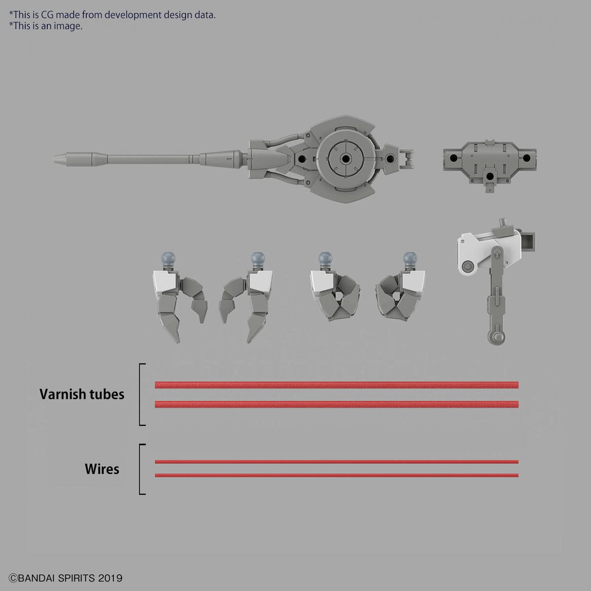 Bandai Hobby Gunpla Model Kit: 30 Minute Missions - eEXM GIG C02 Provedel Type Command 02 Escala 1/144 Kit De Plastico