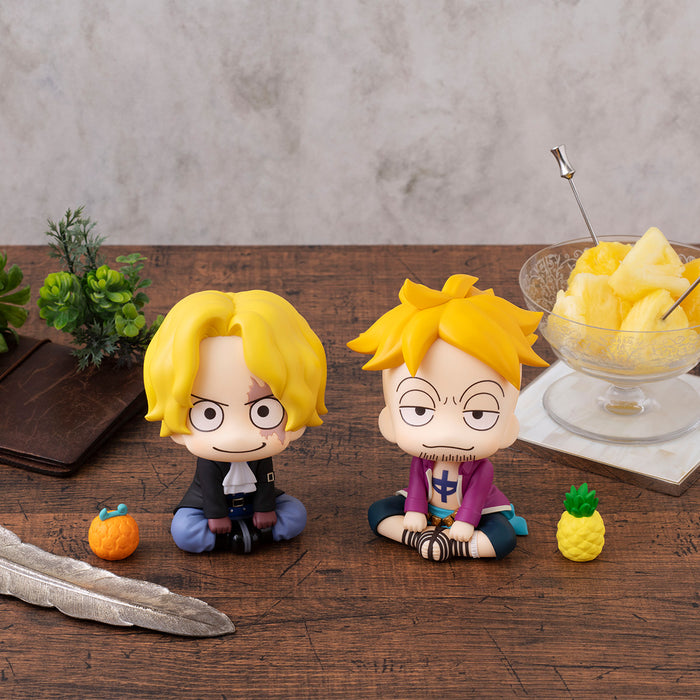 Megahouse Figures Look Up: One Piece - Sabo Y Marco Con Regalo