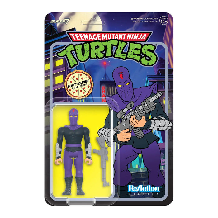 Super7 Reaction: TMNT Tortugas Ninja - Foot Soldier Serie 8