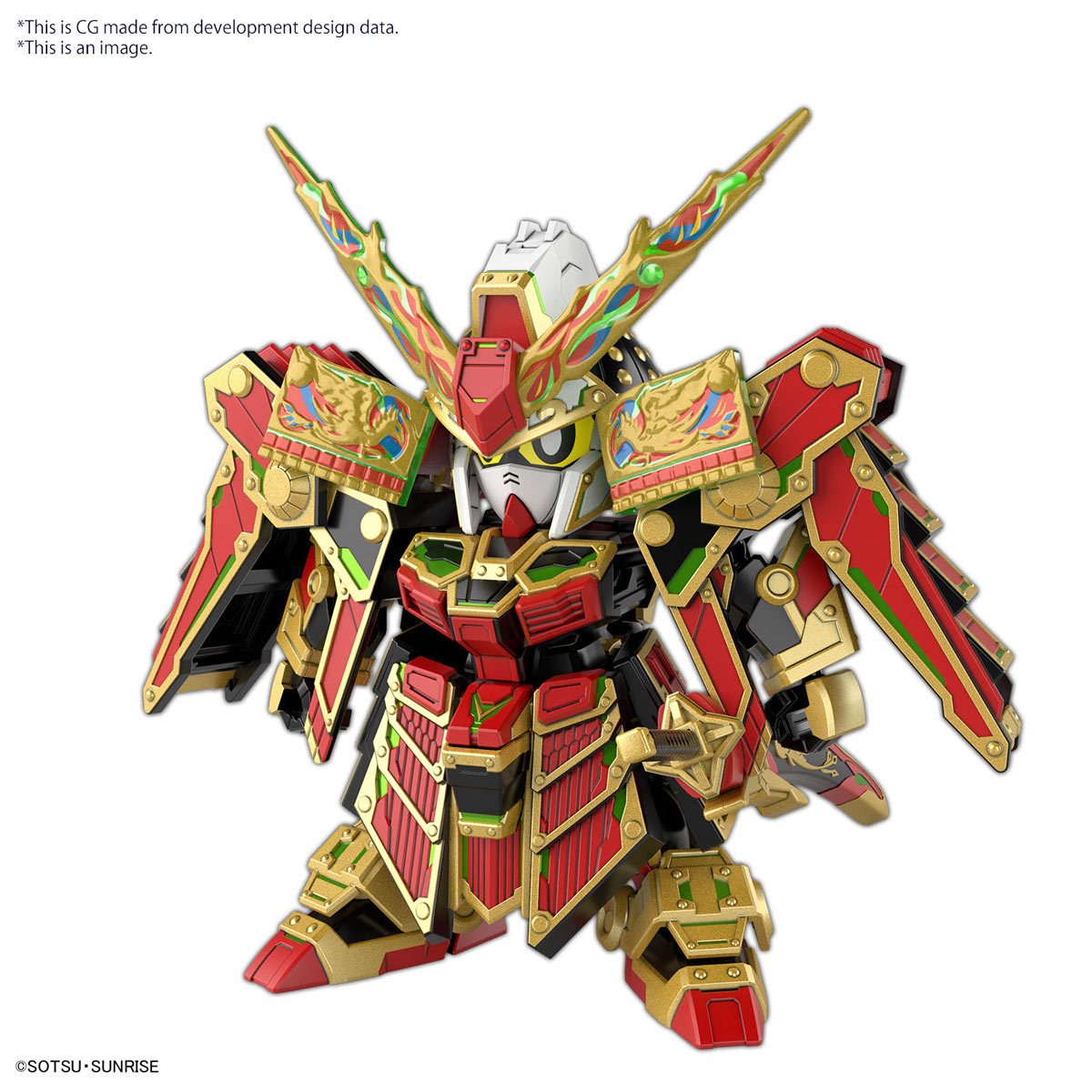 Bandai Hobby Gunpla Model Kit: SD Gundam World Heroes - Musha Gundam The 78th Kit De Plastico