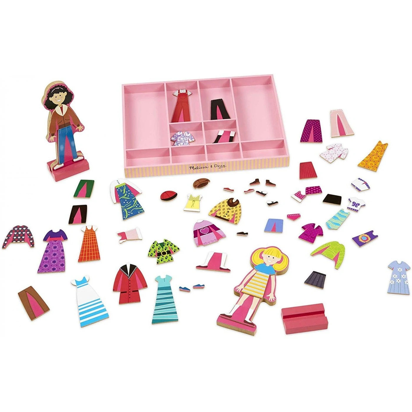 Melissa and Doug - Abby & Emma Juego de Disfraces Magnetico