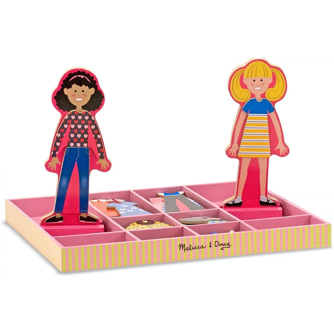 Melissa and Doug - Abby & Emma Juego de Disfraces Magnetico