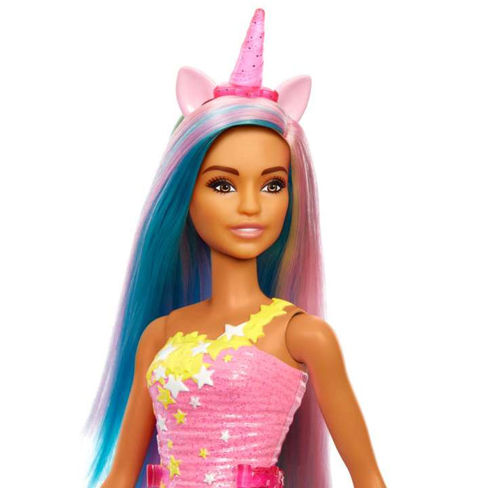 Barbie Dreamtopia: Unicornio Cuerno Rosa