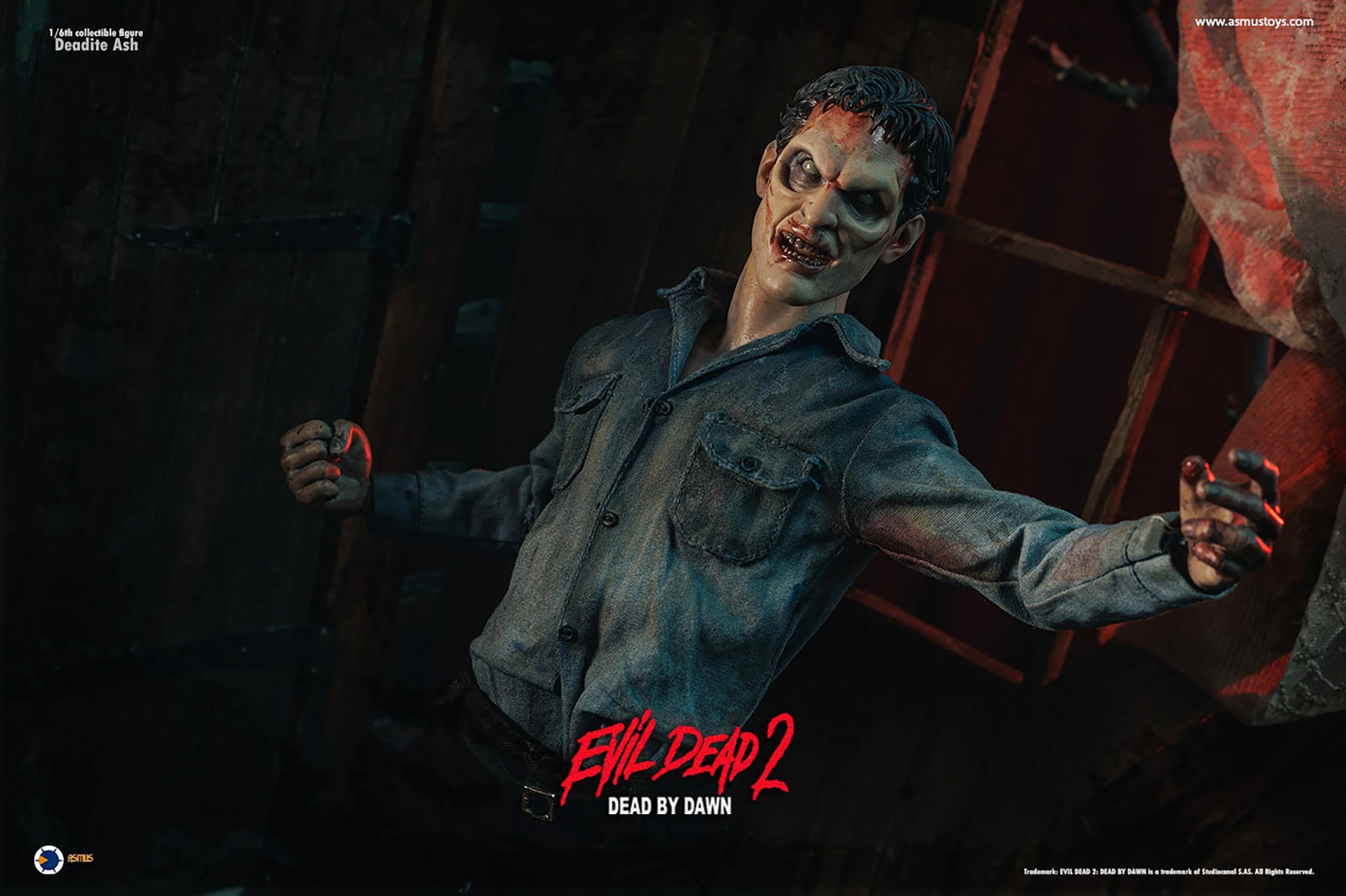 Asmus Collectible Toys: Evil Dead II - Deadite Ash Escala 1/6