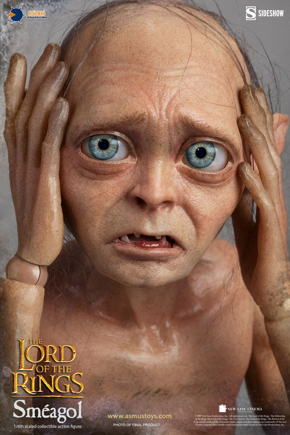 Asmus Collectible Toys: The Lord Of The Rings - Smeagol Escala 1/6