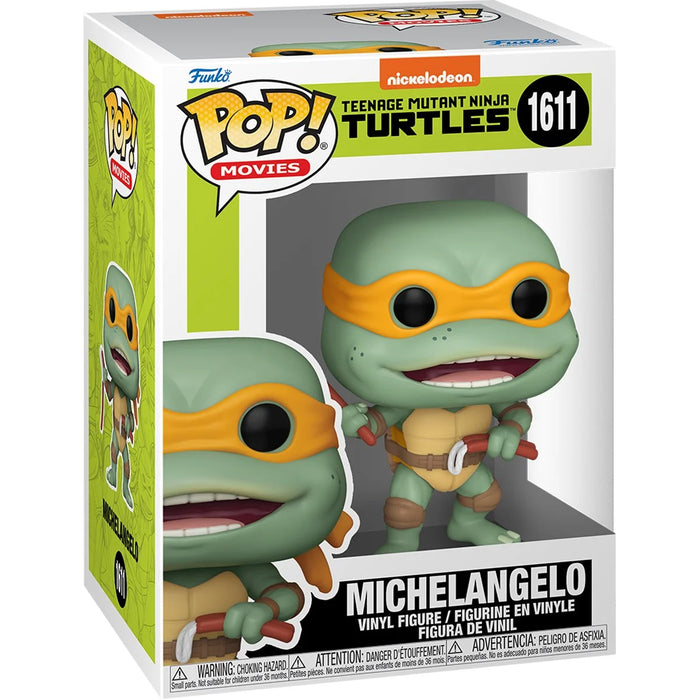 Funko Pop Movies: TMNT Tortugas Ninja - Mike con nunchucks de salchicha