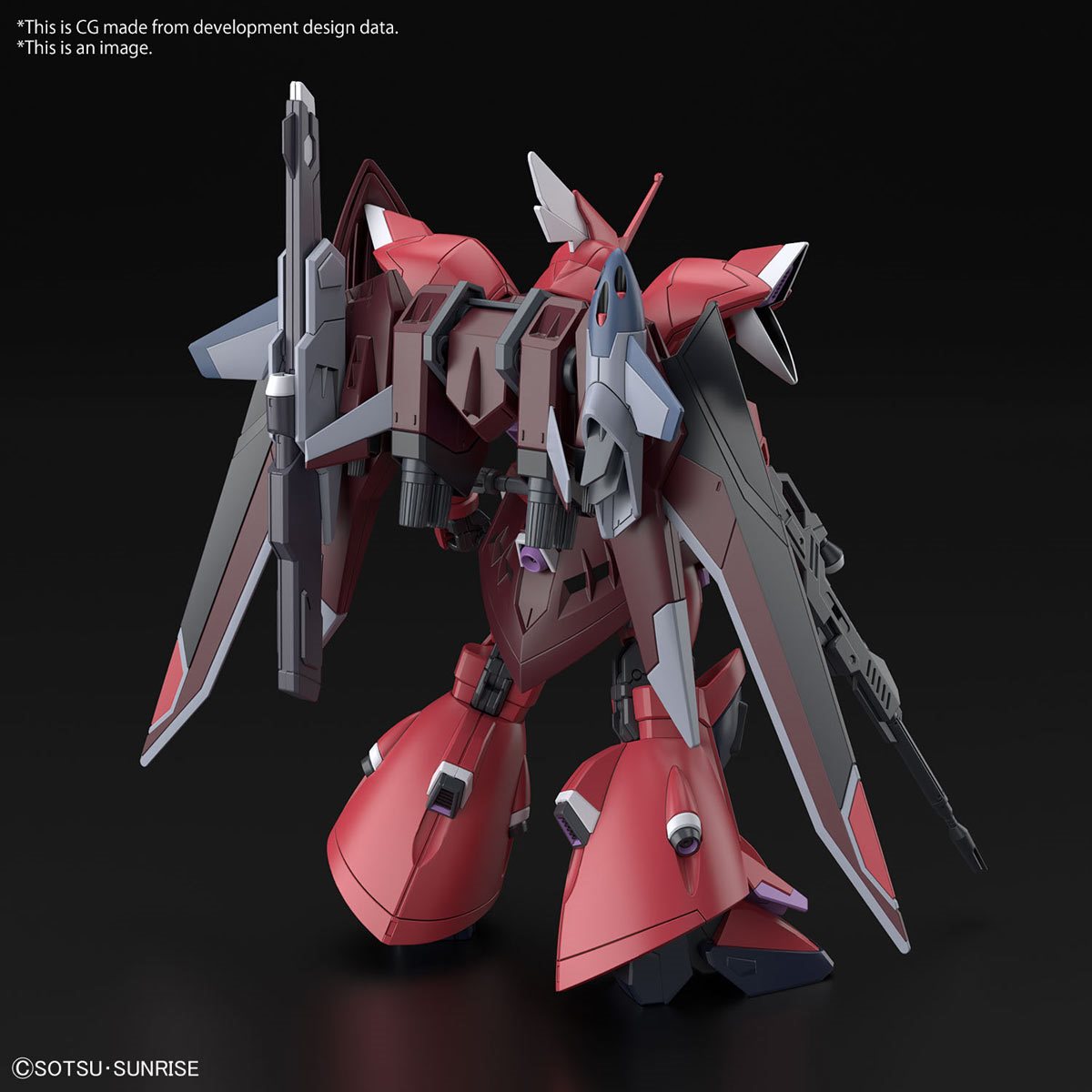 Bandai Hobby Gunpla High Grade Model Kit: Mobile Suit Gundam Seed Freedom Movie - Gelgoog Menace Tentative Escala 1/144