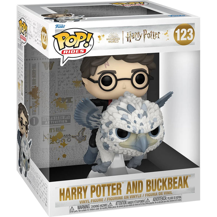 Funko Pop Rides Deluxe: Harry Potter y El Prisionero De Azkaban - Harry y Buckbeak