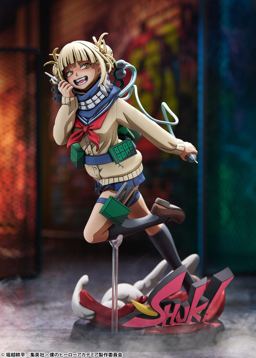 Bellfine Scale Figure: My Hero Academia - Himiko Toga 2D Version Escala 1/8