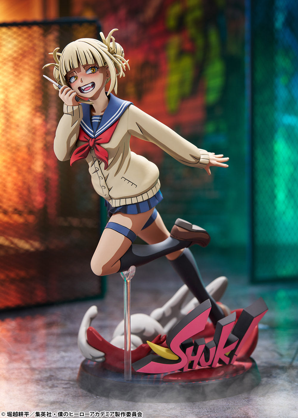 Bellfine Scale Figure: My Hero Academia - Himiko Toga 2D Version Escala 1/8