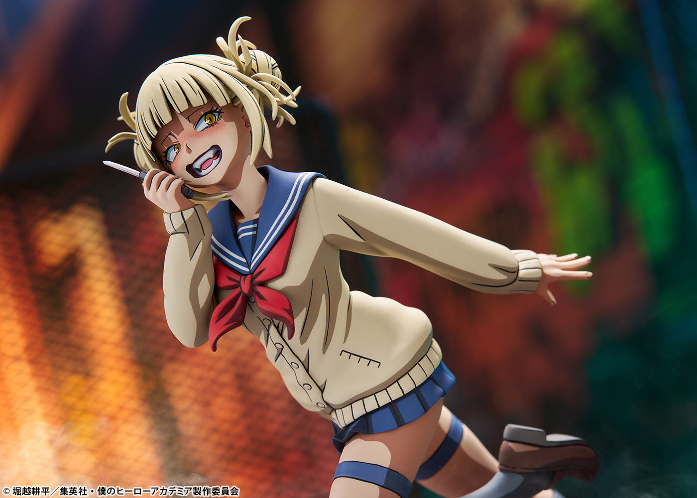 Bellfine Scale Figure: My Hero Academia - Himiko Toga 2D Version Escala 1/8