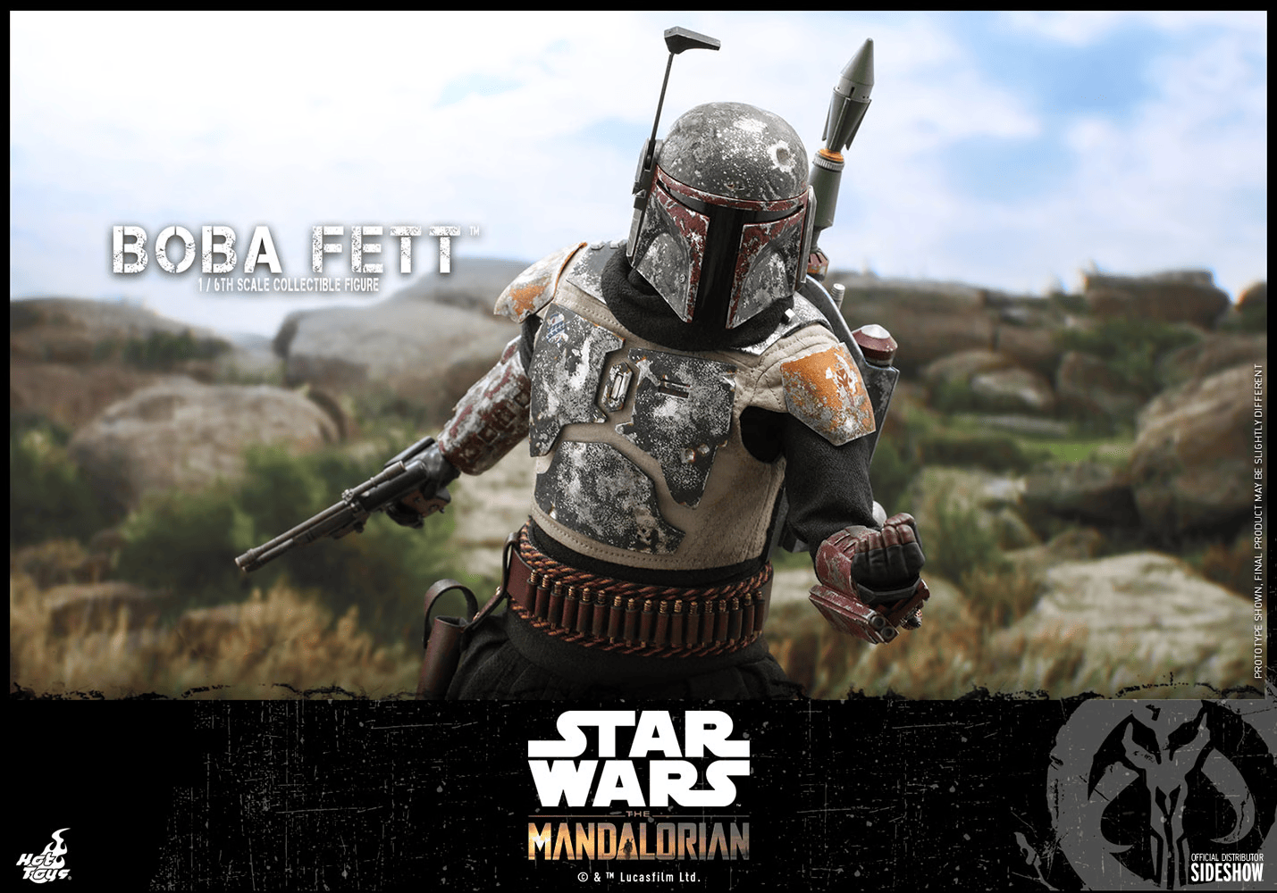 Hot Toys Television Masterpiece: Star Wars The Mandalorian - Boba Fett Escala 1/6