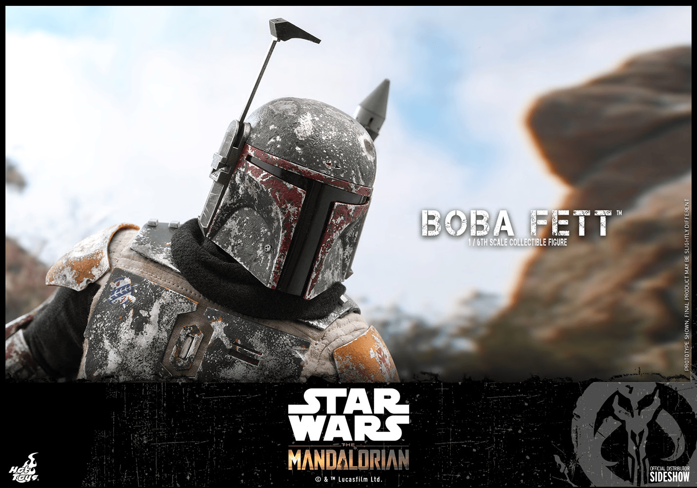 Hot Toys Television Masterpiece: Star Wars The Mandalorian - Boba Fett Escala 1/6