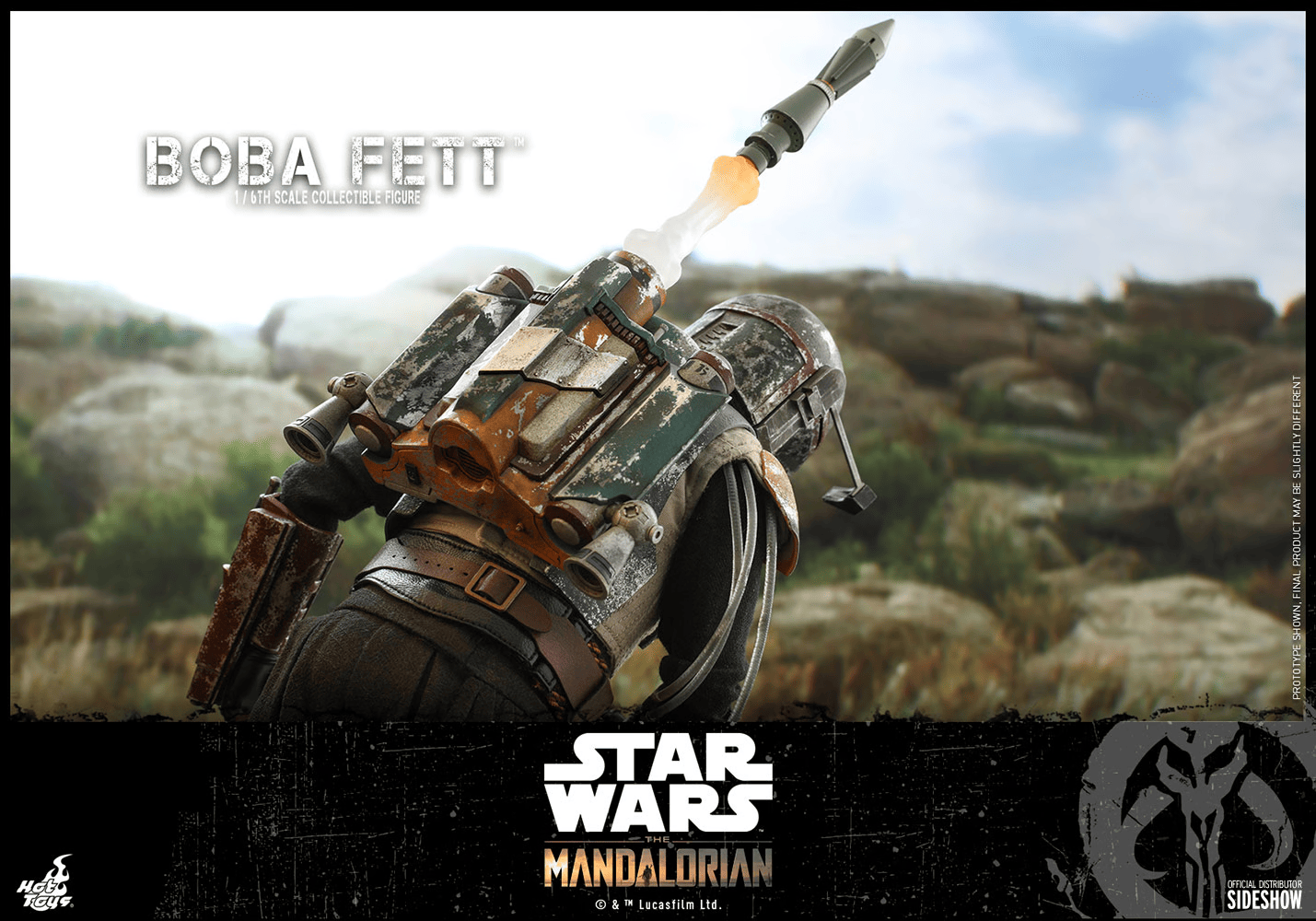 Hot Toys Television Masterpiece: Star Wars The Mandalorian - Boba Fett Escala 1/6