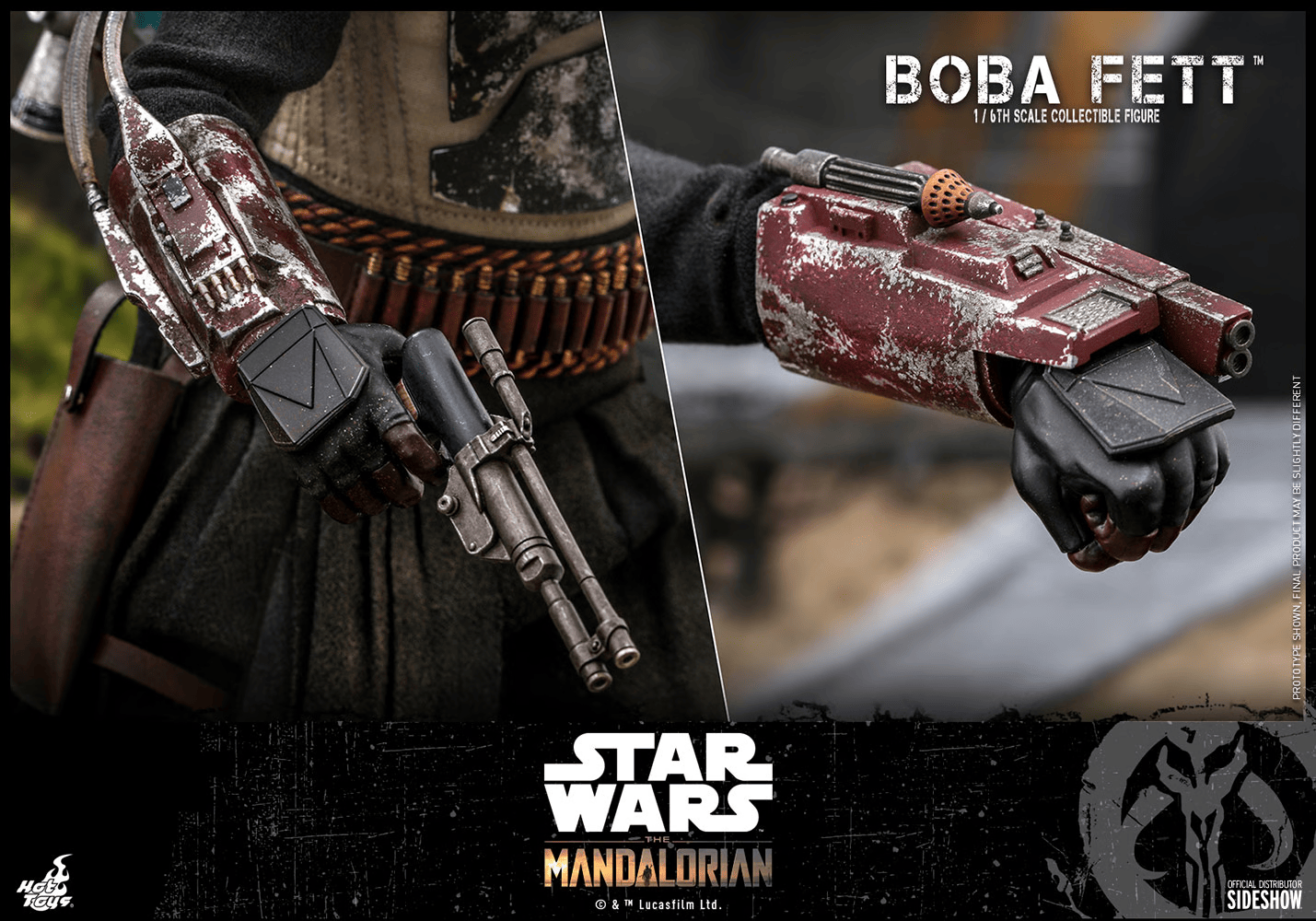 Hot Toys Television Masterpiece: Star Wars The Mandalorian - Boba Fett Escala 1/6