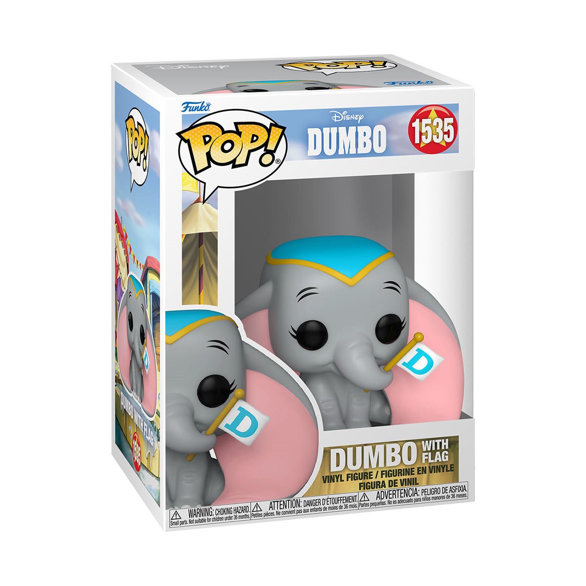 Funko Pop Disney: Dumbo - Dumbo con bandera