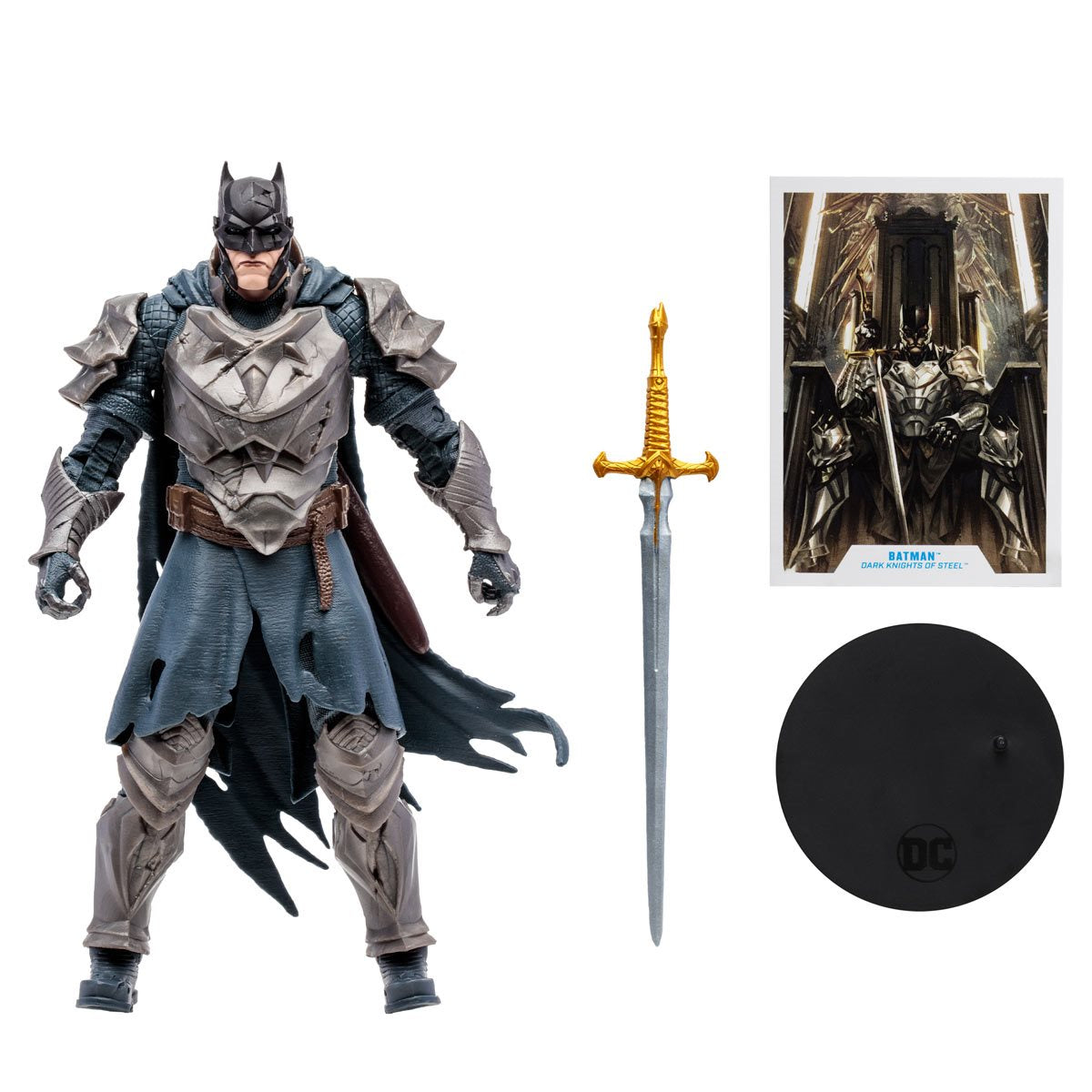 McFarlane Figura de Accion: DC Dark Knights Of Steel - Batman 7 Pulgadas