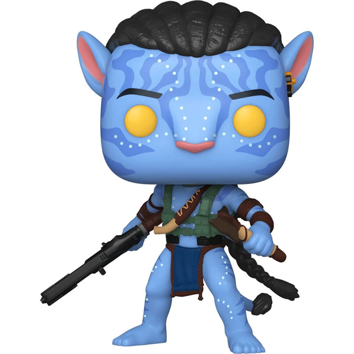 Funko Pop Movies: Avatar 2 The Way Of Water - Jake Sully Pose De Batalla