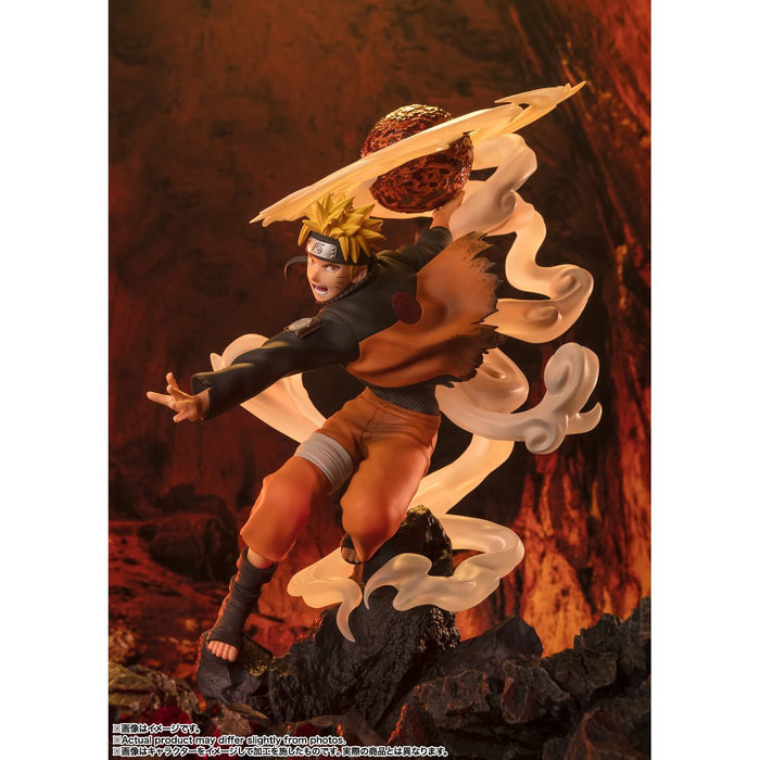 Bandai Tamashii Nations Figuarts ZERO: Naruto Shippuden - Naruto Uzumaki Sage Art Lava Release Rasenshuriken Extra Battle Estatua