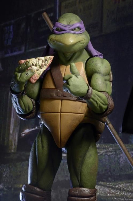 NECA Figura de Accion: TMNT Tortugas Ninja 1990 - Donatello Escala 1/4