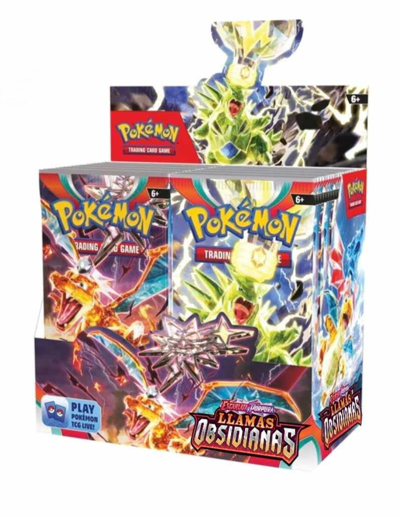 Pokemon TCG Escarlata y Purpura: Llamas Obsidianas - Pre Release Kit En Español