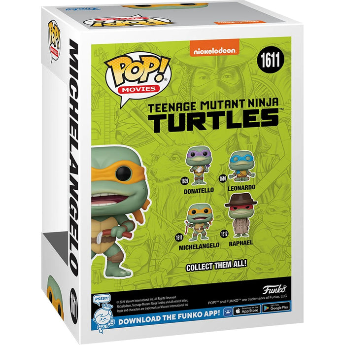 Funko Pop Movies: TMNT Tortugas Ninja - Mike con nunchucks de salchicha