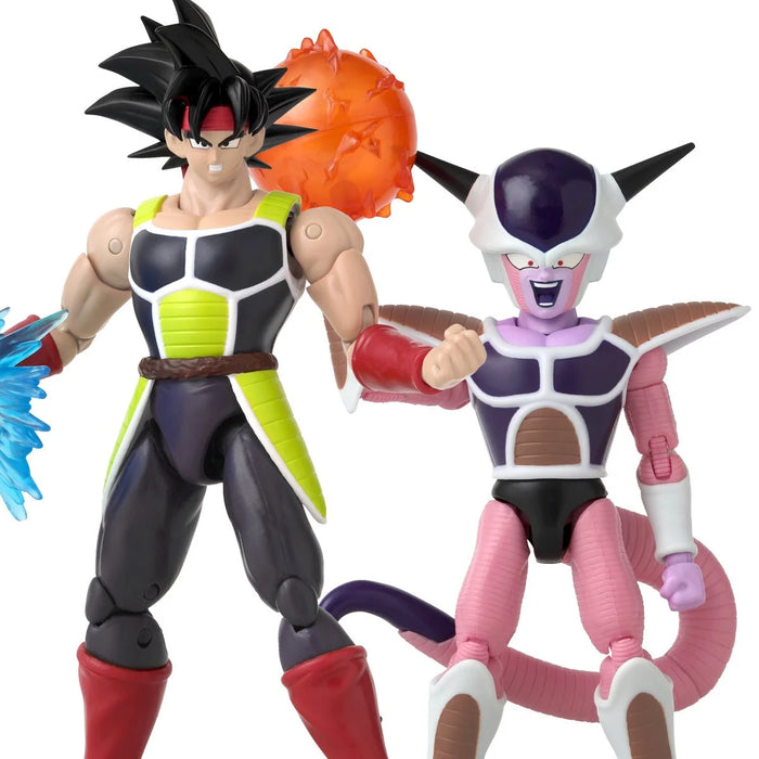 Bandai Namco Dragon Stars Battle Pack: Dragon Ball Super -  Bardock VS Freezer Primera Forma Figura De Accion 2 Pack