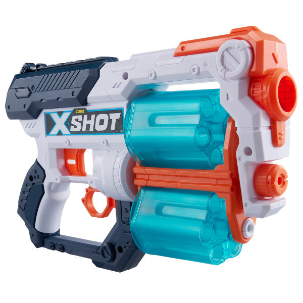 ZURU X Shot: Excel - Paquete 2 Pistolas de Dardos Xcess con 48 Dardos y 5 Latas de Plastico