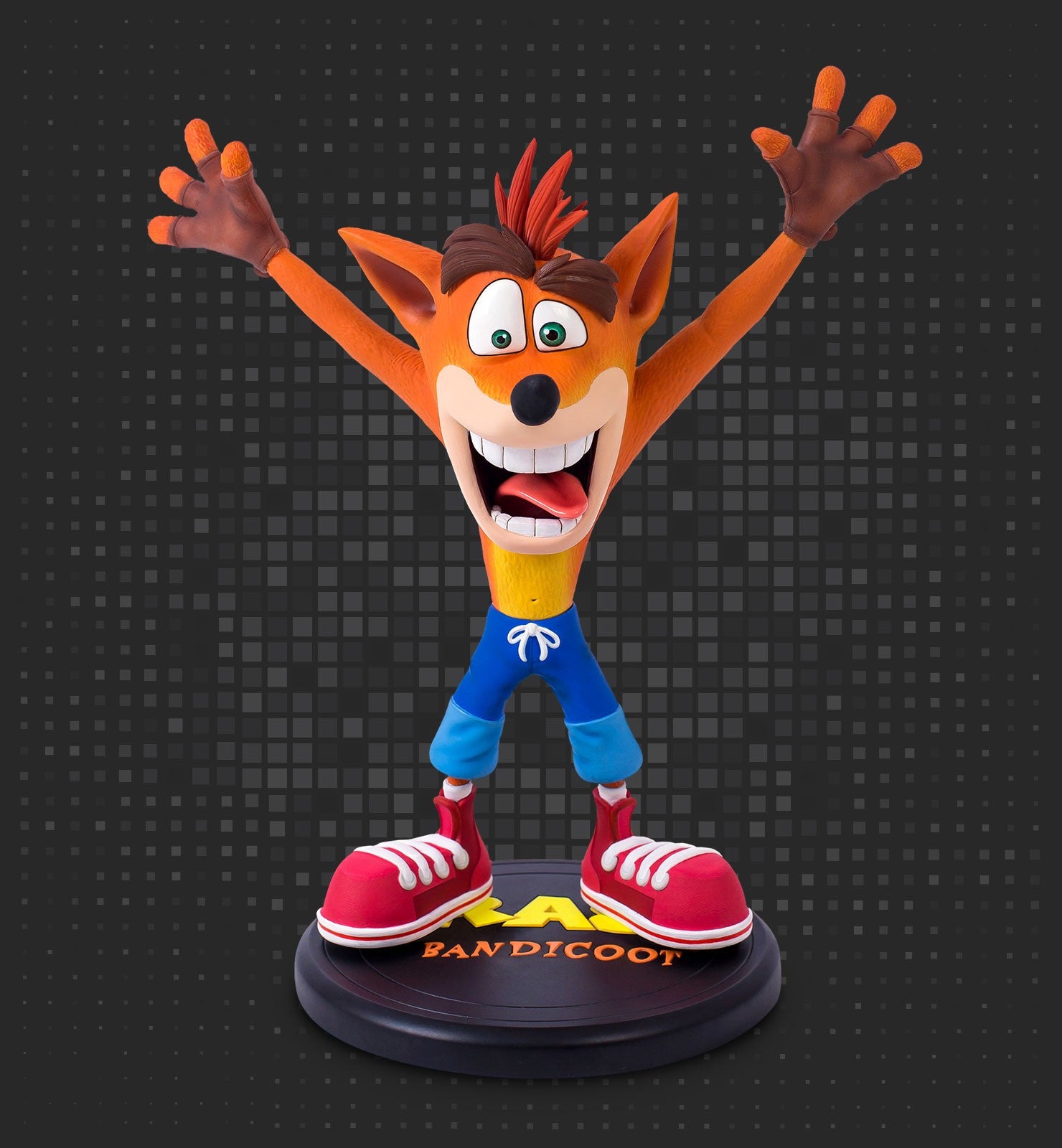 First 4 Figures: Crash Bandicoot - Crash 9 Pulgadas — Distrito Max