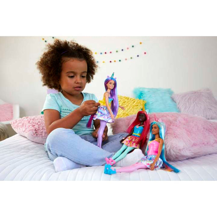 Barbie Dreamtopia: Unicornio Cuerno Rosa