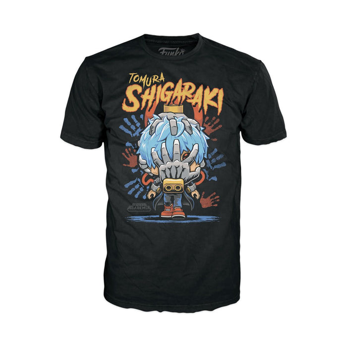 Funko Pop & Tee: My Hero Academia - Playera Chica Con Shigaraki Metalico