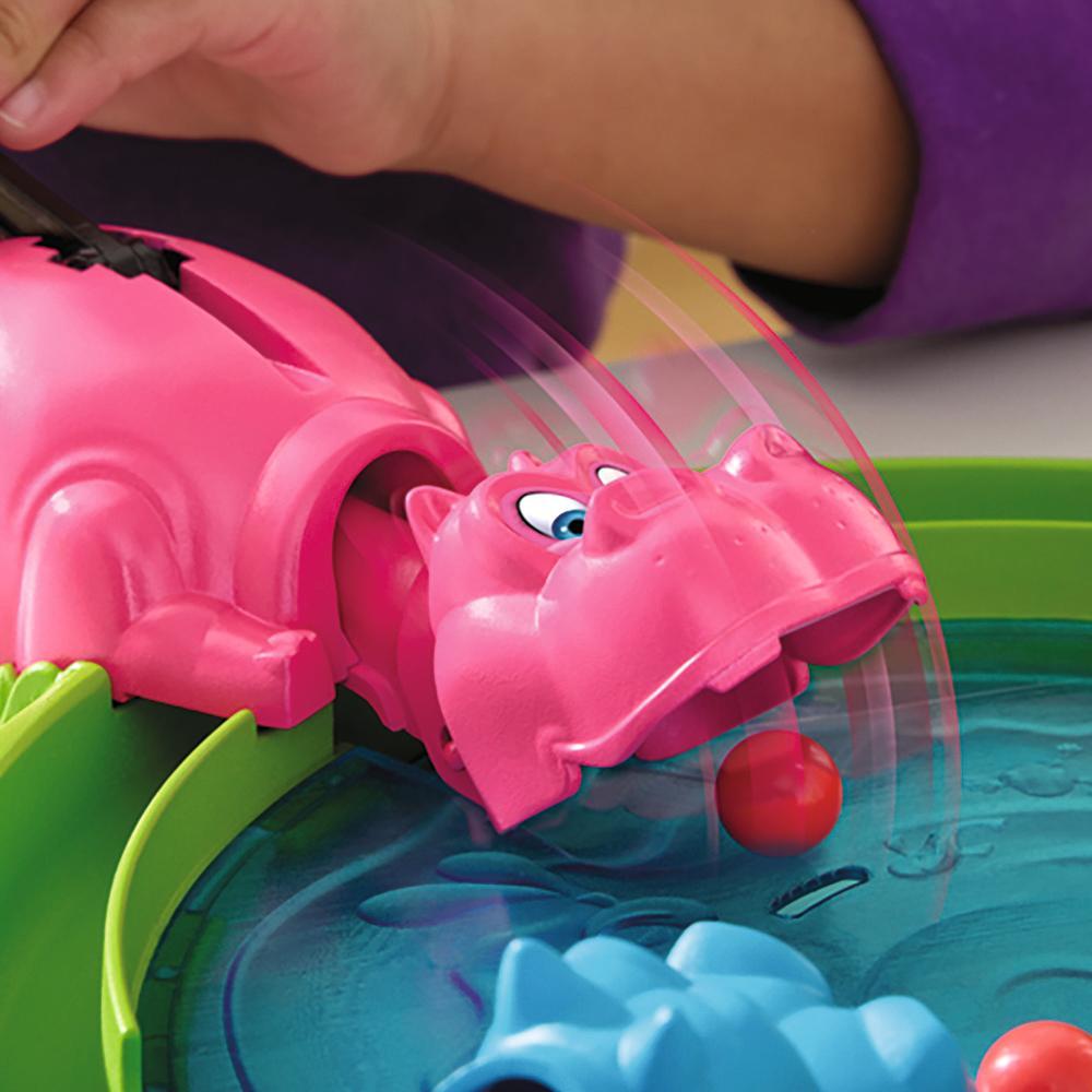 Hasbro Gaming: Hippos Glotones Refresh Juego De Mesa