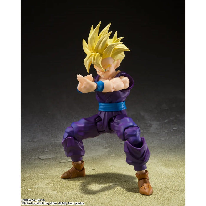 Bandai Tamashii Nations SH Figuarts: Dragon Ball Z - Son Gohan Super Saiyajin The Warrior Who Surpassed Goku Figura De Accion