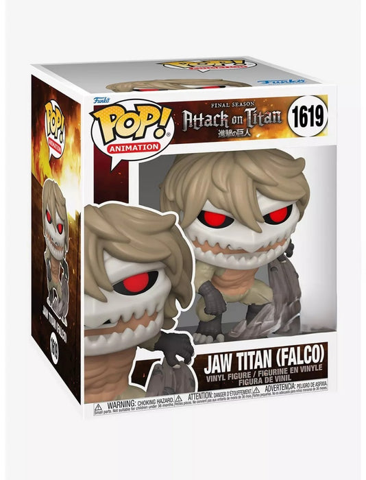 Funko Pop Super: Attack On Titan - Jaw Titan Falco 6 Pulgadas Exclusivo